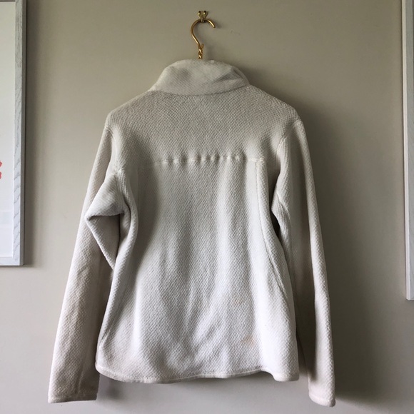 Patagonia White Fleece Jacket - Picture 4 of 5